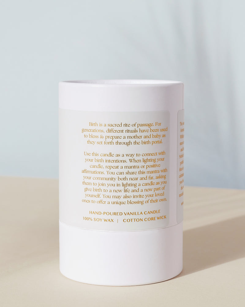 Birth Blessing Candle